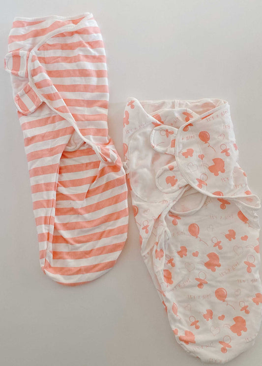 Soft Cotton Sleep Sacks with Velcro [0-3m]