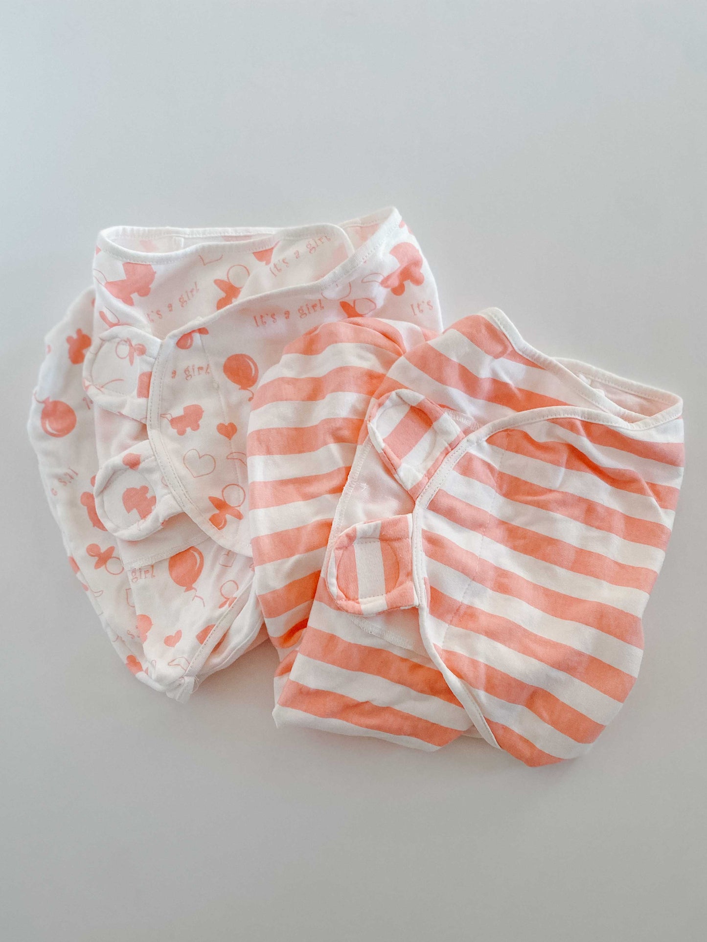 Soft Cotton Sleep Sacks with Velcro [0-3m]
