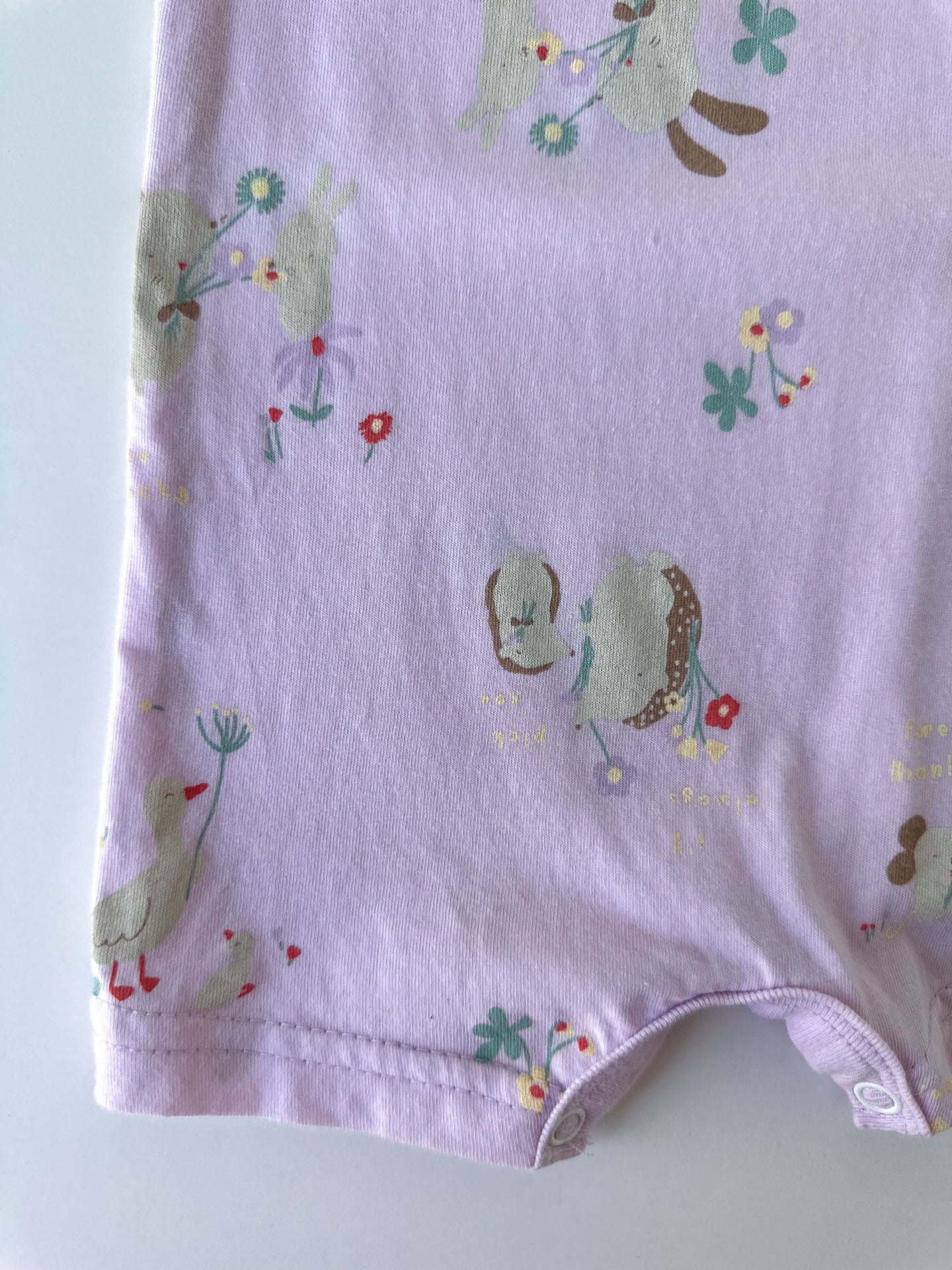 Lilac Floral Romper [3-6m]