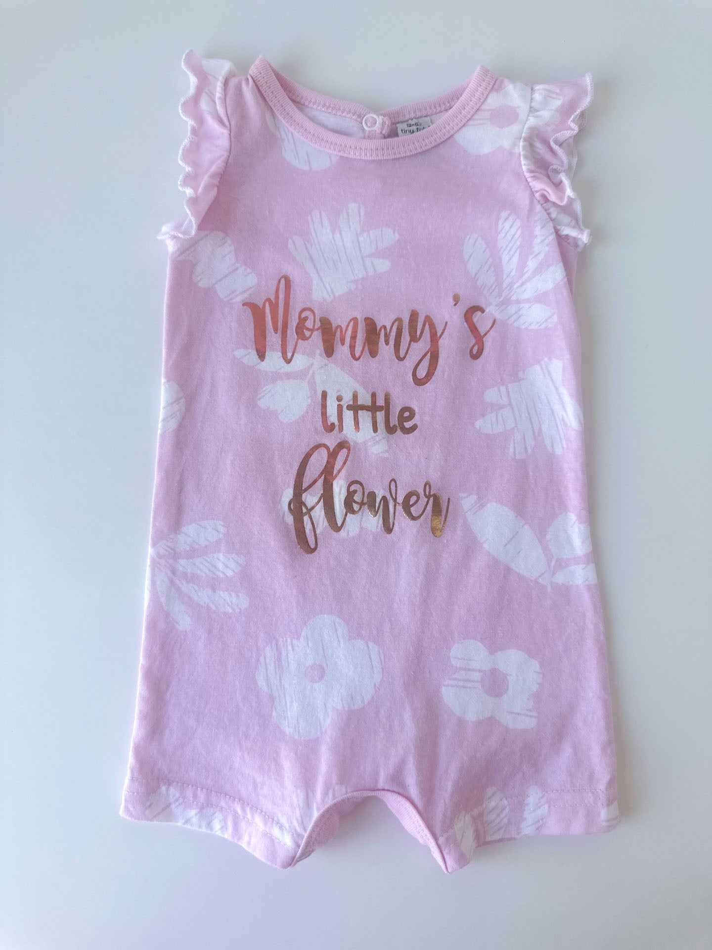 Mommy's Little Flower Romper [3-6m]