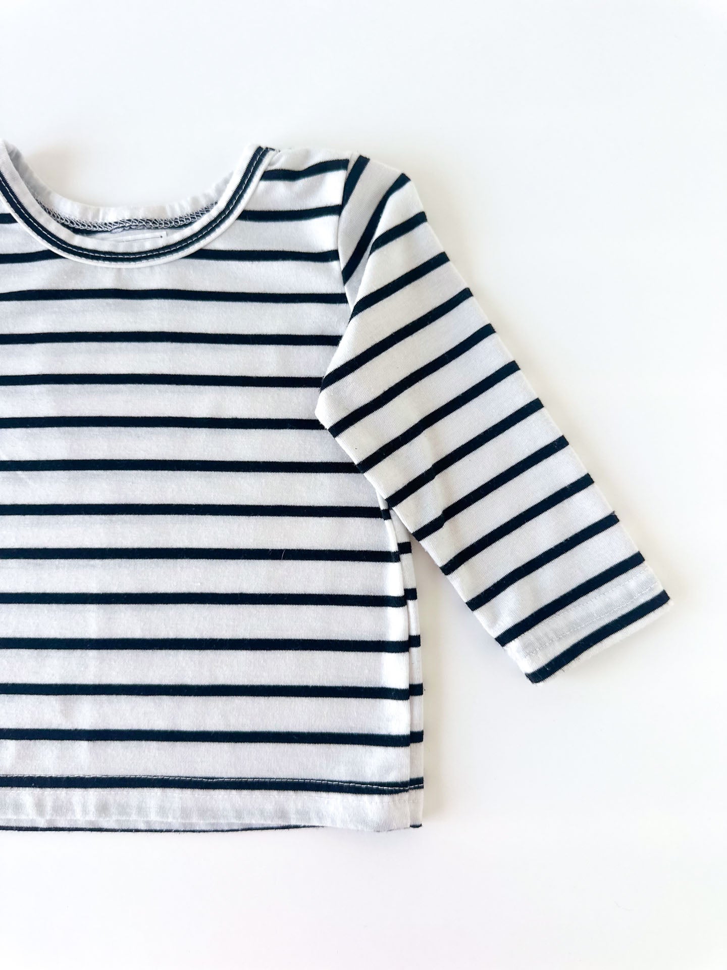 Striped Long-Sleeve Top [6-12m]