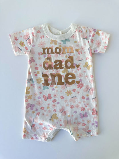 Mom, Dad & Me Romper [Newborn]