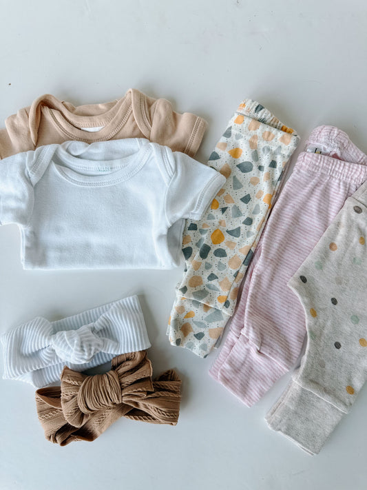 7-Piece Neutral Rainbow Basics [Newborn]