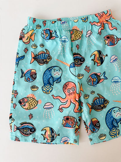 Adventure Time Swim Trunks [4-5y]