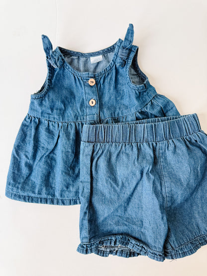Denim Daydream Set [3-6m]