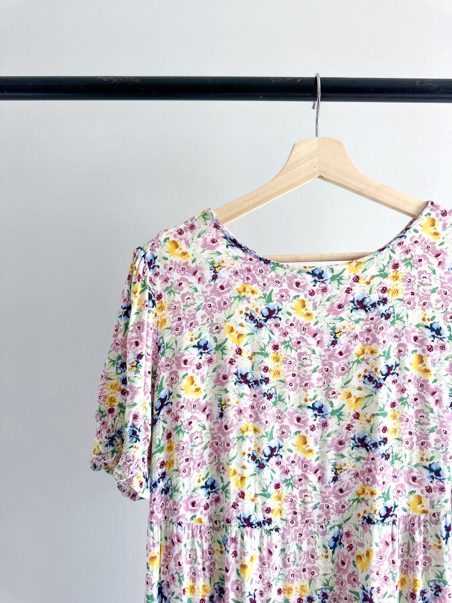 Multi-colour Floral Dress [Medium]