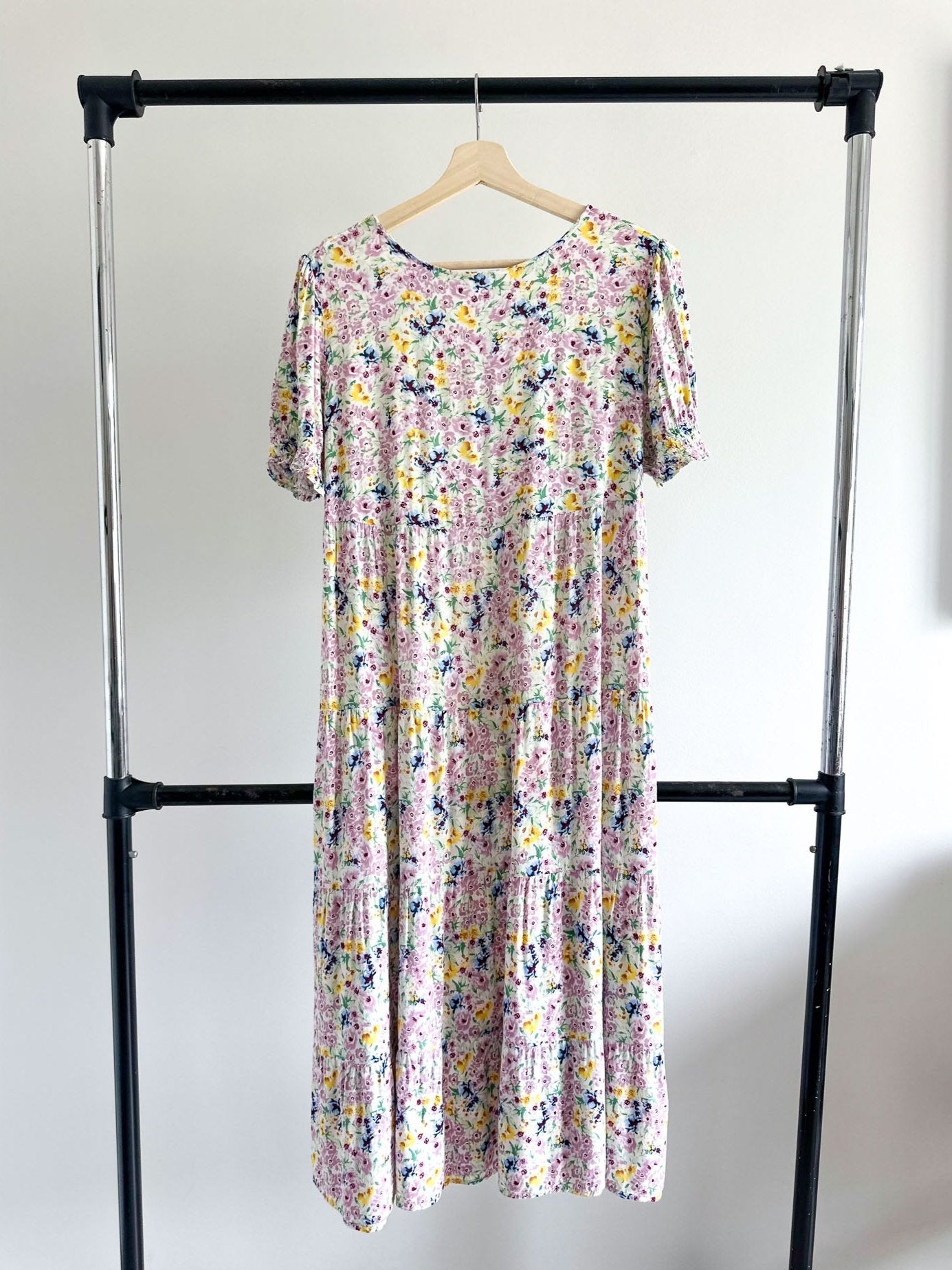 Multi-colour Floral Dress [Medium]