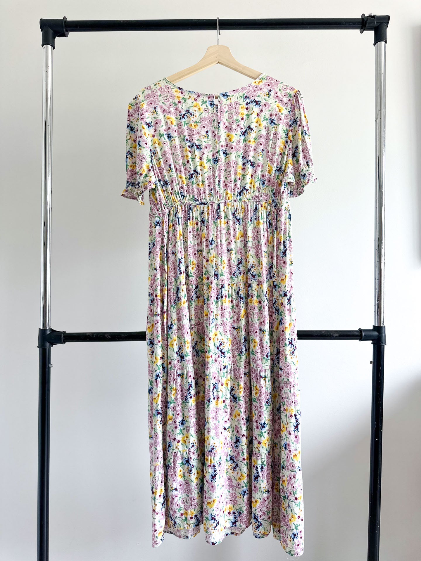 Multi-colour Floral Dress [Medium]