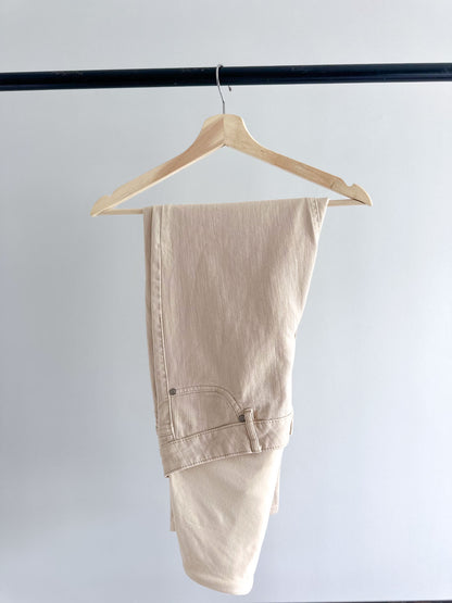 Beige Maternity Jeans [Small]