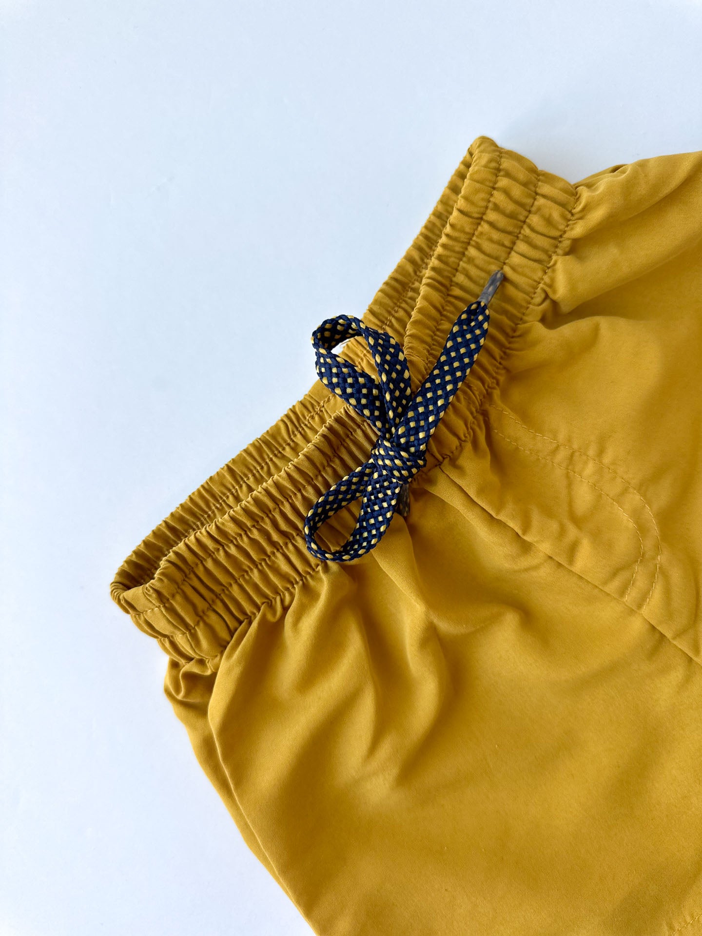 Toddler Boy's Mustard Yellow Swim Trunks [6-12m]