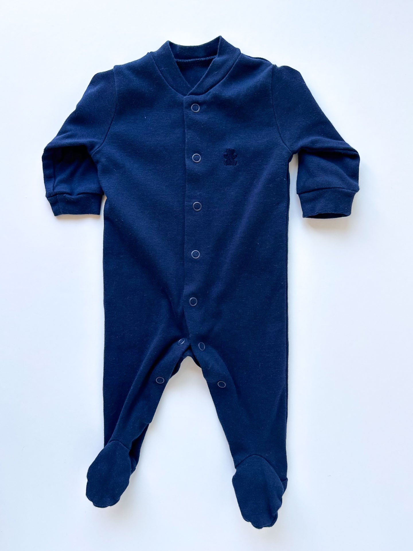 Navy Blue Baby Romper [Newborn]