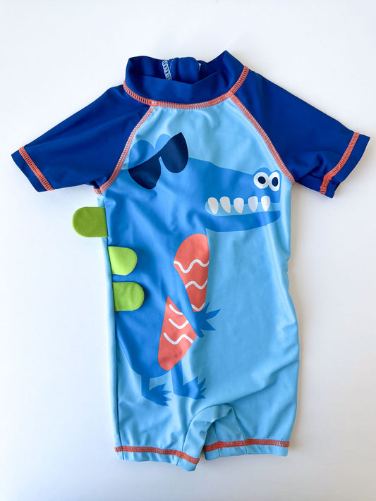 Crocodile Rash Guard Swimsuit [12-18m]