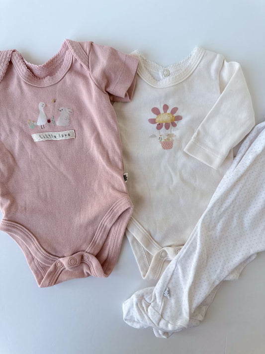 Pink Petal Basic Set [Newborn]
