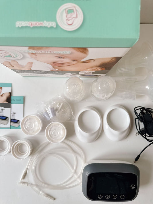 BabyWombWorld Double Electric Breast Pump – Complete Set
