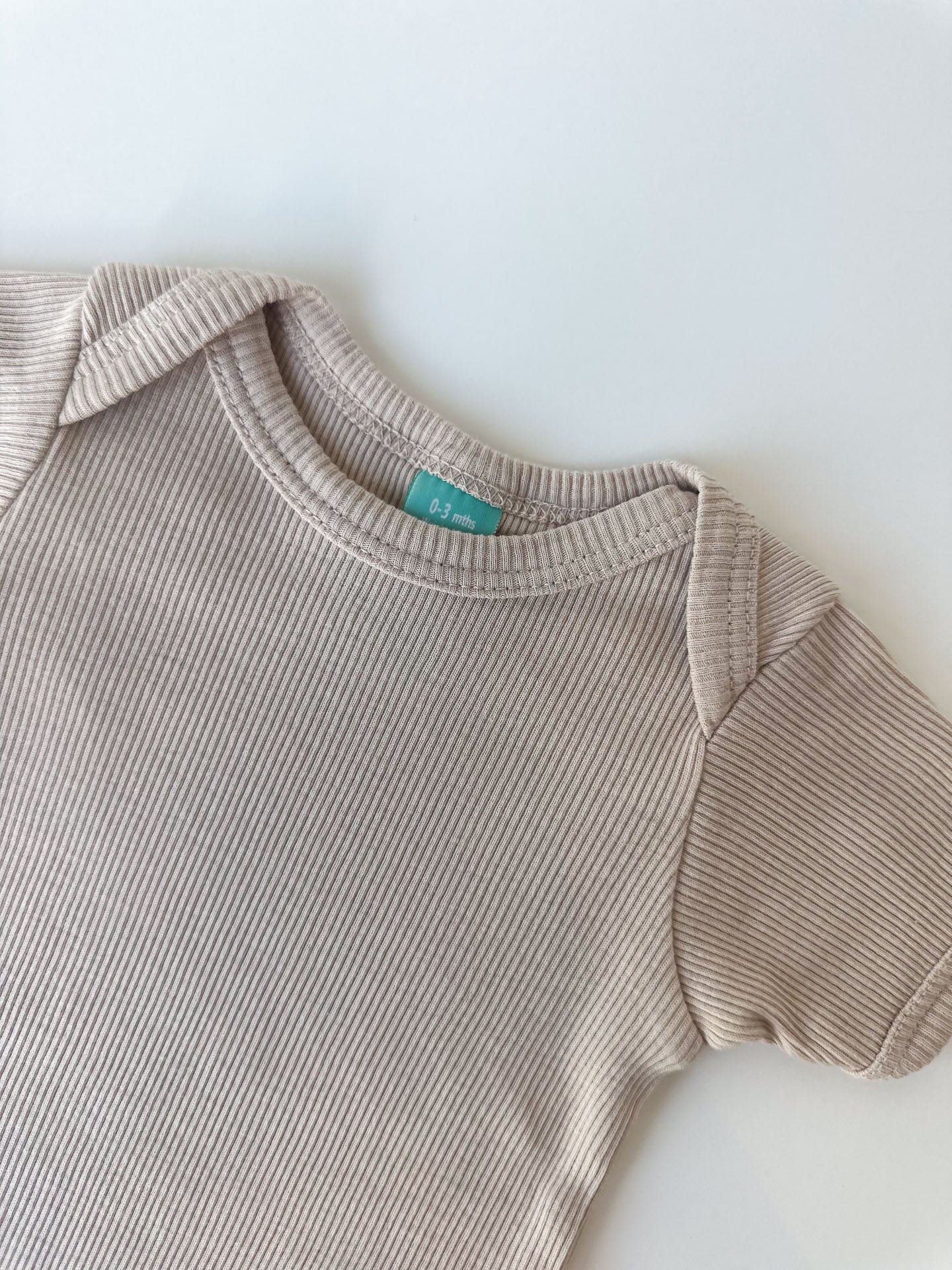 Soft and Cozy Ribbed Bodysuit [0-3m]