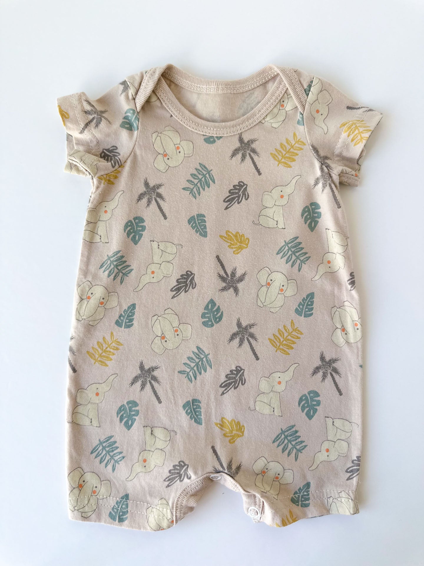 Adorable Elephant Romper Set [3-6m]