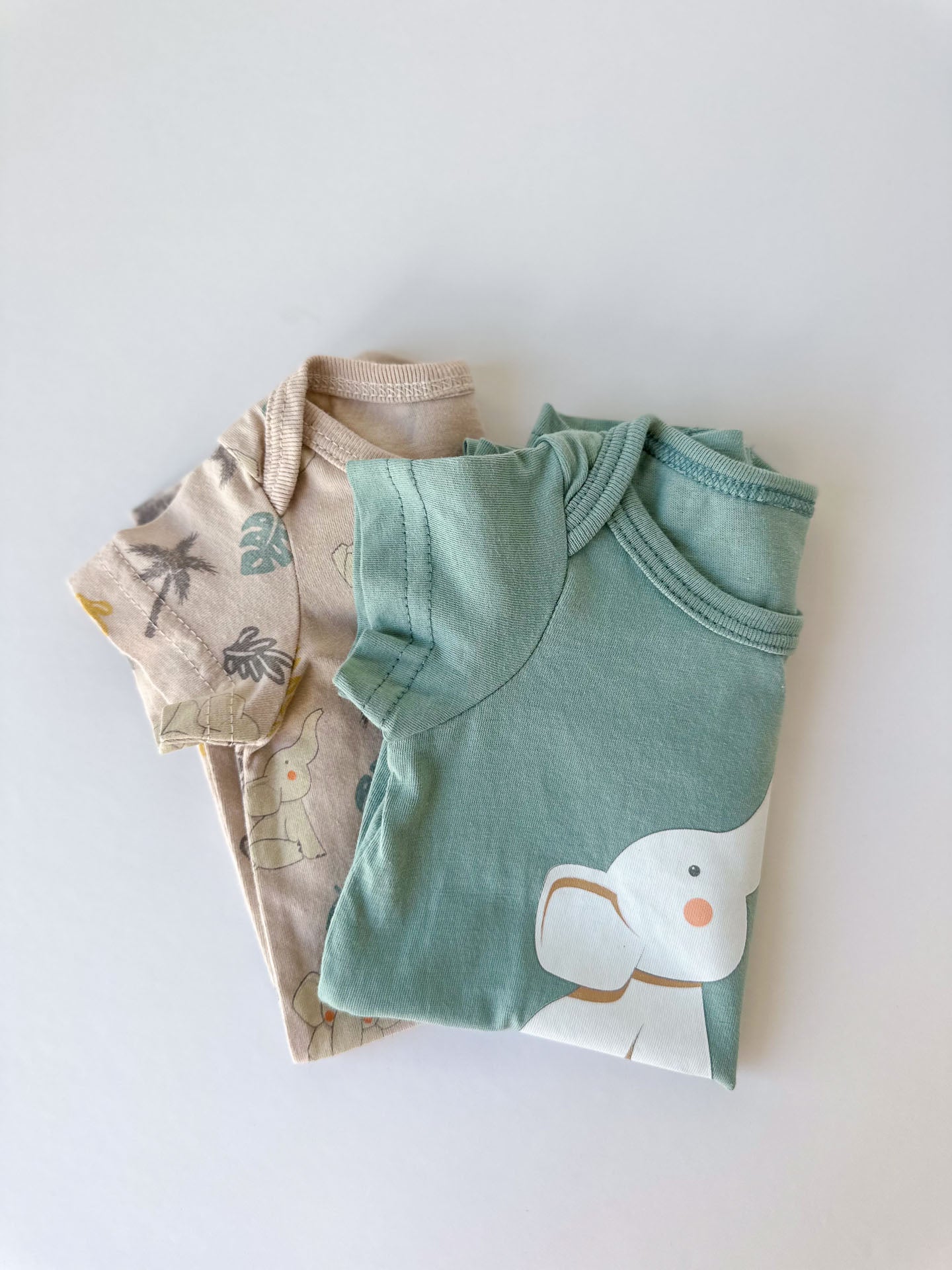 Adorable Elephant Romper Set [3-6m]