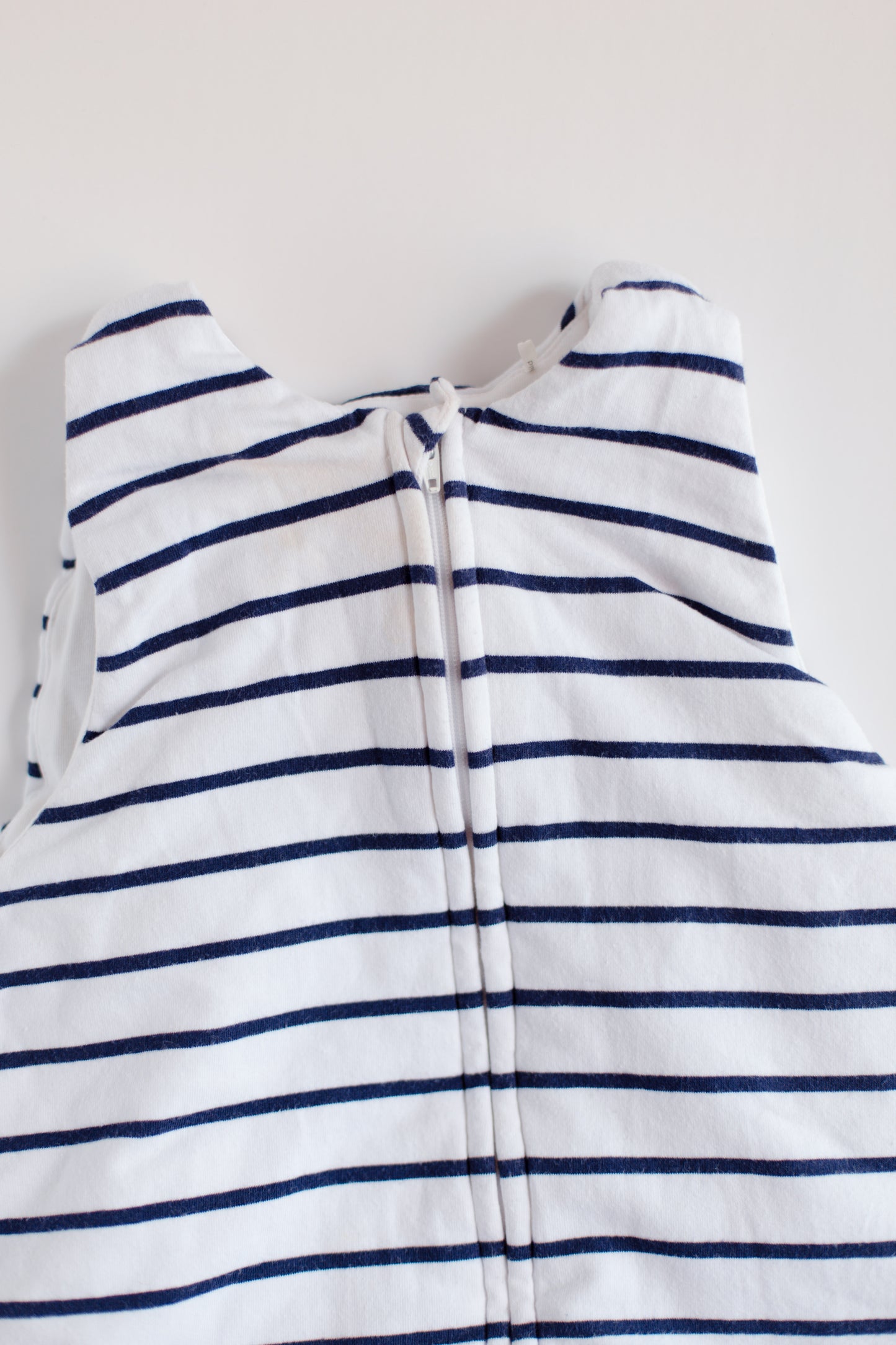 Winter Sleep Sack with Navy and White Stripes [3-6m]